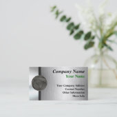 Visitekaartjes van Metal World (Staand voorkant)