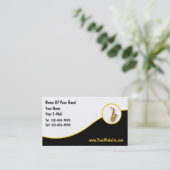 Visitekaartjes van muzikanten (Staand voorkant)