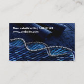 Visitekaartjes van onderzoekers (Voorkant)