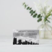 Visitekaartjes van onroerend goed (Staand voorkant)