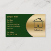 Visitekaartjes van onroerend goed (Voorkant)