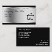 Visitekaartjes van onroerend goed (Voorkant / Achterkant)