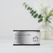 Visitekaartjes van onroerend goed (Staand voorkant)