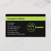 Visitekaartjes van onroerend goed (Voorkant)