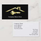 Visitekaartjes van onroerend goed (Voorkant / Achterkant)