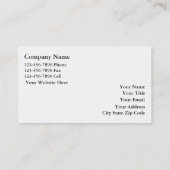 Visitekaartjes van onroerend goed (Achterkant)