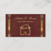 Visitekaartjes van onroerend goed (Voorkant)