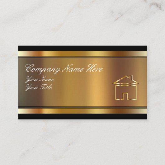 Visitekaartjes van onroerend goed (Voorkant)