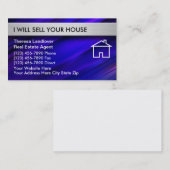 Visitekaartjes van onroerend goed (Voorkant / Achterkant)