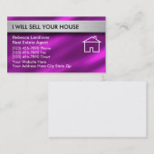 Visitekaartjes van onroerend goed (Voorkant / Achterkant)