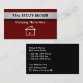 Visitekaartjes van onroerend goed (Voorkant / Achterkant)