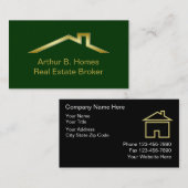 Visitekaartjes van onroerend goed (Voorkant / Achterkant)