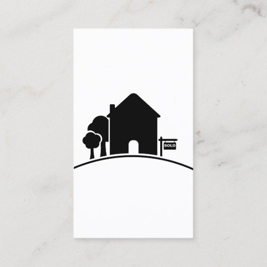 Visitekaartjes van onroerend goed (Achterkant)