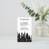 Visitekaartjes van onroerend goed (Staand voorkant)