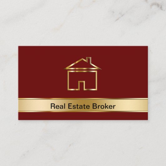 Visitekaartjes van onroerend goed (Voorkant)