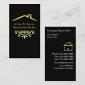 Visitekaartjes van onroerend goed (Voorkant / Achterkant)