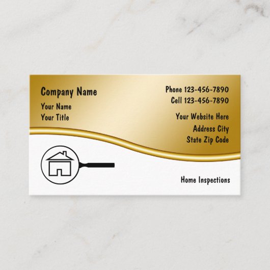 Visitekaartjes van onroerend goed (Voorkant)