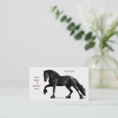 Visitekaartjes van paarden (Staand voorkant)