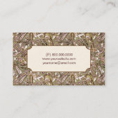 Visitekaartjes van Paisley (Achterkant)