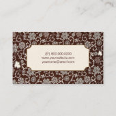 Visitekaartjes van Paisley (Achterkant)