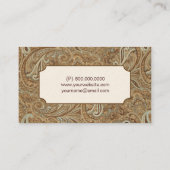 Visitekaartjes van Paisley (Achterkant)