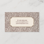 Visitekaartjes van Paisley (Achterkant)