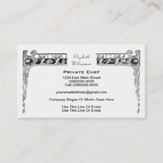 Visitekaartjes van particuliere koeien/levensmidde