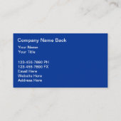 Visitekaartjes van particuliere onderzoekers (Achterkant)