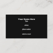 Visitekaartjes van particuliere onderzoekers (Achterkant)