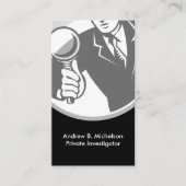 Visitekaartjes van particuliere onderzoekers (Voorkant)