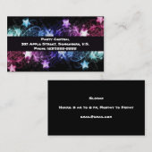 Visitekaartjes van partijen (Voorkant / Achterkant)