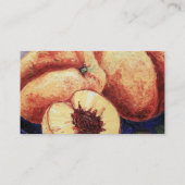 Visitekaartjes van perziken (Achterkant)