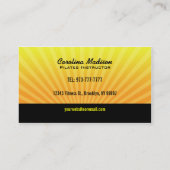 Visitekaartjes van piloteninstructeurs (Achterkant)