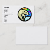 Visitekaartjes van poolBeren (Voorkant / Achterkant)