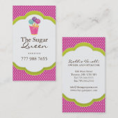 Visitekaartjes van Poppen van whisky (Voorkant / Achterkant)