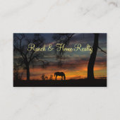 Visitekaartjes van Ranch Real Estate (Voorkant)