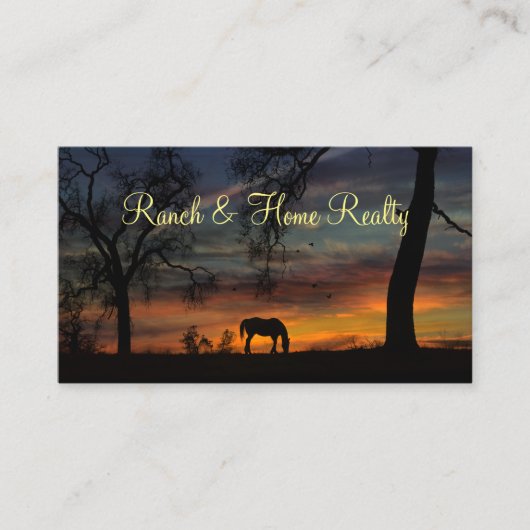 Visitekaartjes van Ranch Real Estate (Voorkant)