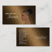 Visitekaartjes van remmen (Voorkant / Achterkant)