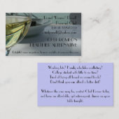 Visitekaartjes van Romeo (Voorkant / Achterkant)