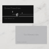 Visitekaartjes van Saturnus Moons (Voorkant / Achterkant)