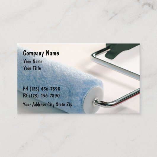 Visitekaartjes van schilders (Voorkant)