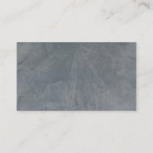 Visitekaartjes van Slate Plaster Interior Designer (Achterkant)