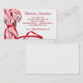 Visitekaartjes van snoepsuikerriet (Voorkant / Achterkant)