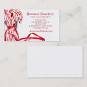 Visitekaartjes van snoepsuikerriet (Voorkant / Achterkant)