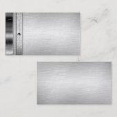 Visitekaartjes van staal (Voorkant / Achterkant)