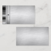 Visitekaartjes van staal (Voorkant / Achterkant)