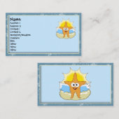 Visitekaartjes van Starfish (Voorkant / Achterkant)