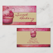 Visitekaartjes van suikerbakkerij (Voorkant / Achterkant)