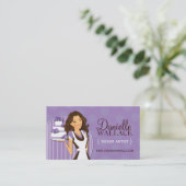 Visitekaartjes van suikerkunstenaars (Staand voorkant)