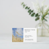 Visitekaartjes van tarweboeren (Staand voorkant)